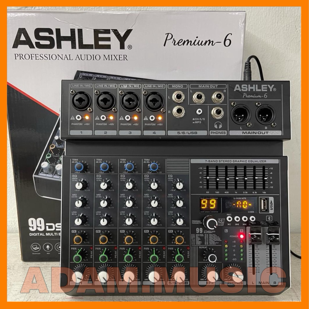 Mixer Ashley PREMIUM6 Original Premium 6 ashley (BISA COD)