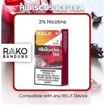 RELX Infinity Essential Pod Pro & Cotton Variants - Hibiscus Tea