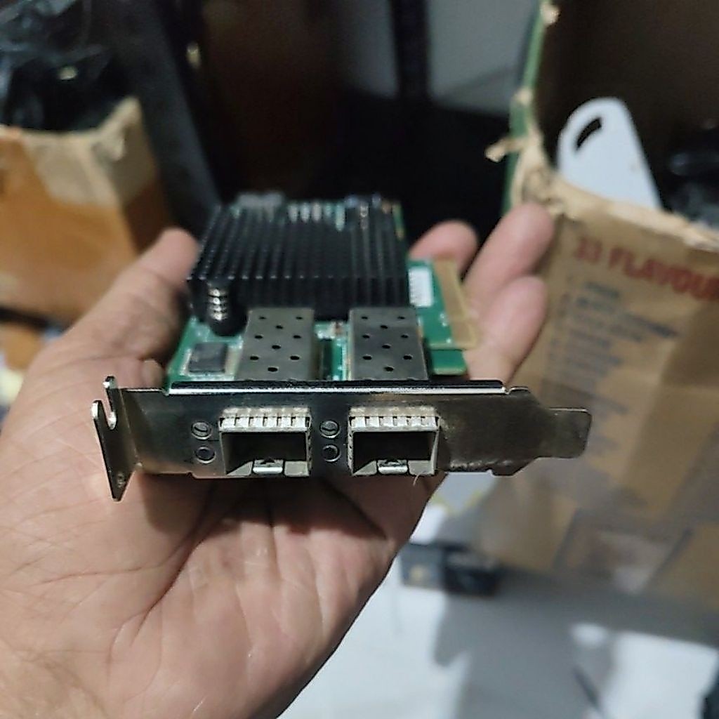 SFP CARD DUAL 2 PORT INTEL X520 DA2 10G