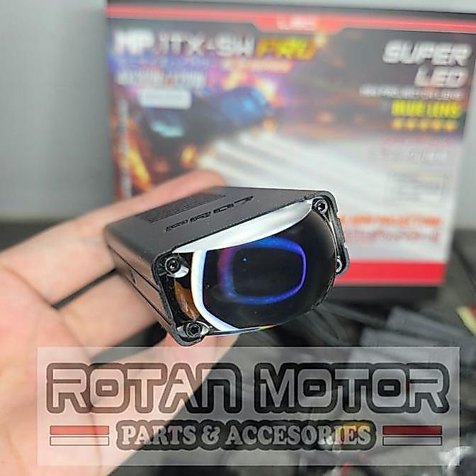 MINI PROJIE Viral PRO7 MP.1TX-SW Pro Slim Super LED Blue Lens 4x30W / MP1TXSW Pro / MP 1TX SW PRO / 