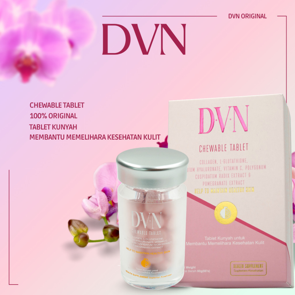 DVN COLLAGEN KOLAGEN DVINE COLLAGEN ISI 30 & 60 BUTIR 100% ORIGINAL PEMUTIH