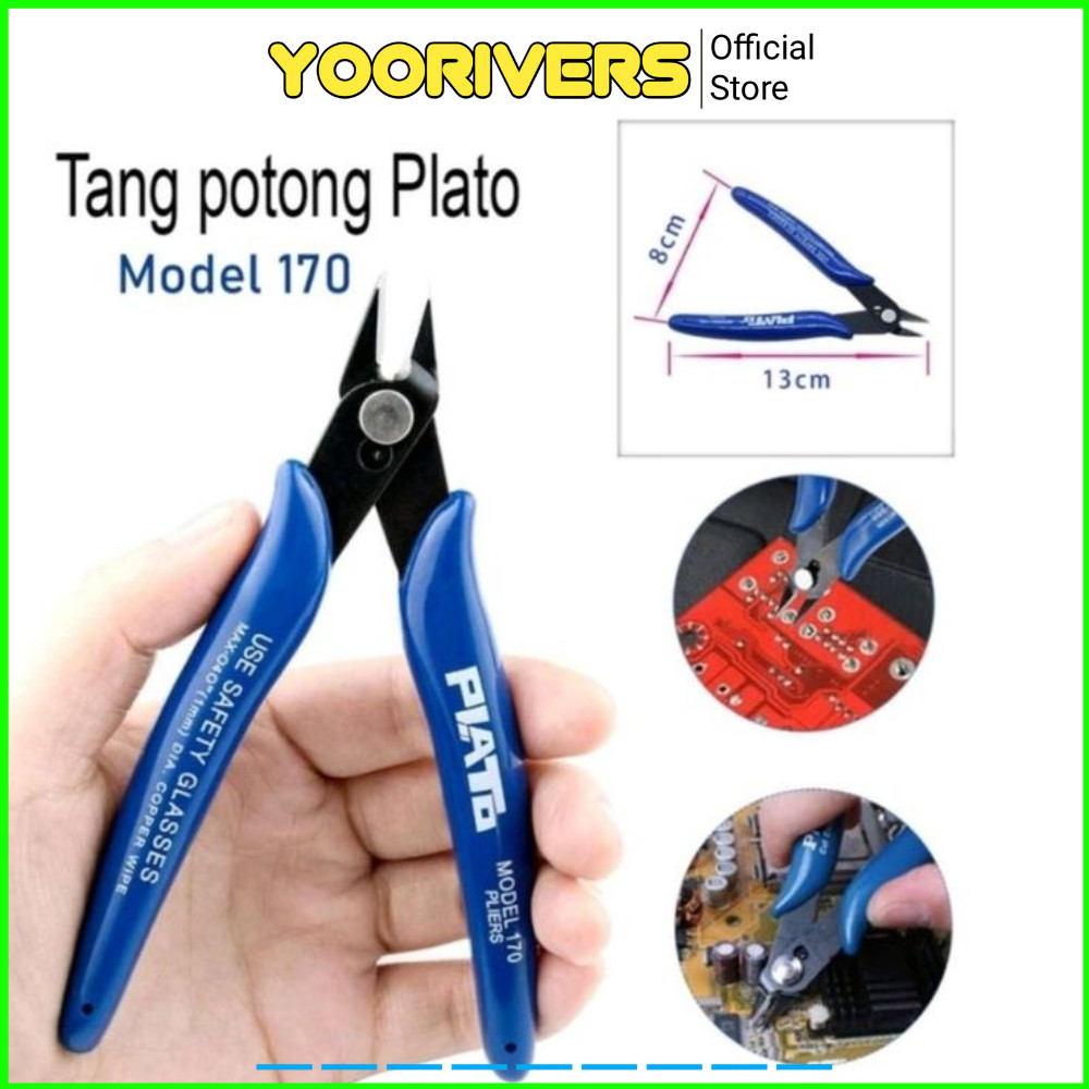 Tang Potong plato 170 / Tang potong kawat kabel plato gunting pemotong kawat wire cutter Tang