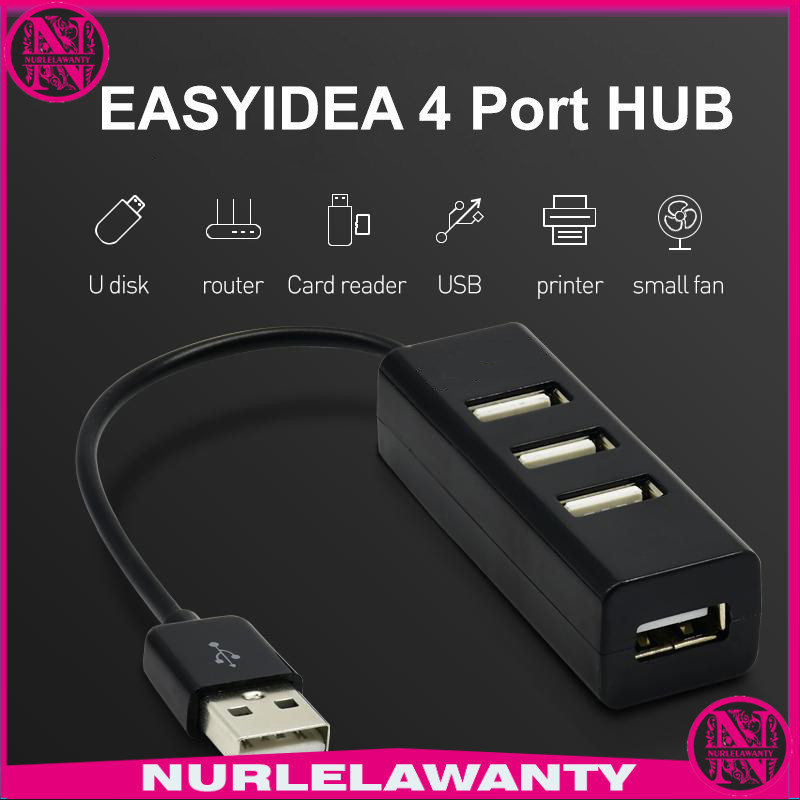 - EASYIDEA Portable USB Hub - HB3004 -
