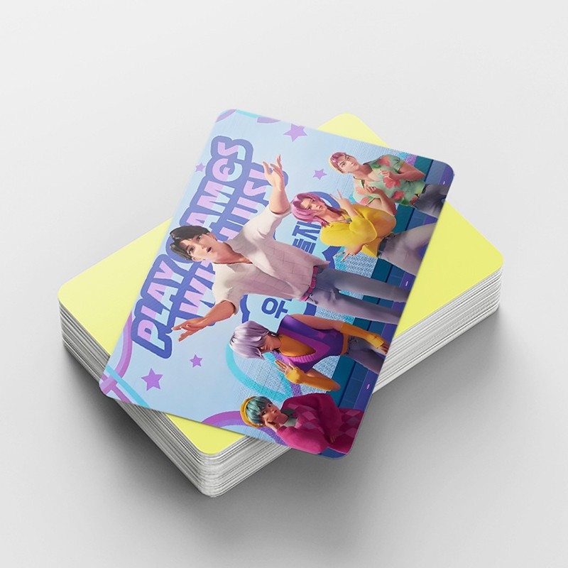 

K-Ppop Demon Hunter Photocards Holder Cartoon Anime Demon Hunting Card Group Postcard Stickers Banner Balloon Fans Souvenir Gift