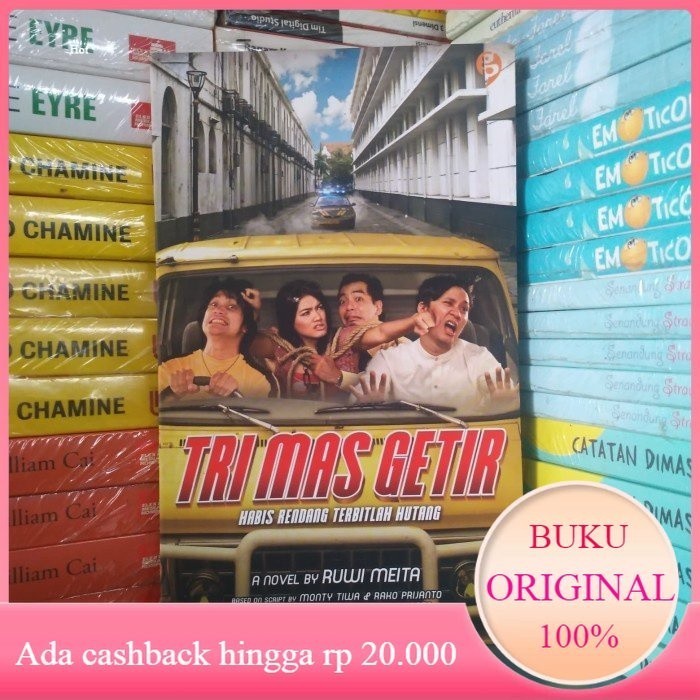 Novel TRI MAS GETIR Ruwi Meita Bekas Original