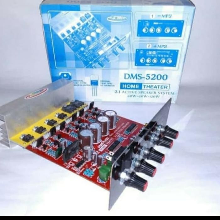 (BACA DESKRIPSI) Kit Speaker aktif 2.1 DMS 5200 Platinum / Kit DMS 5200