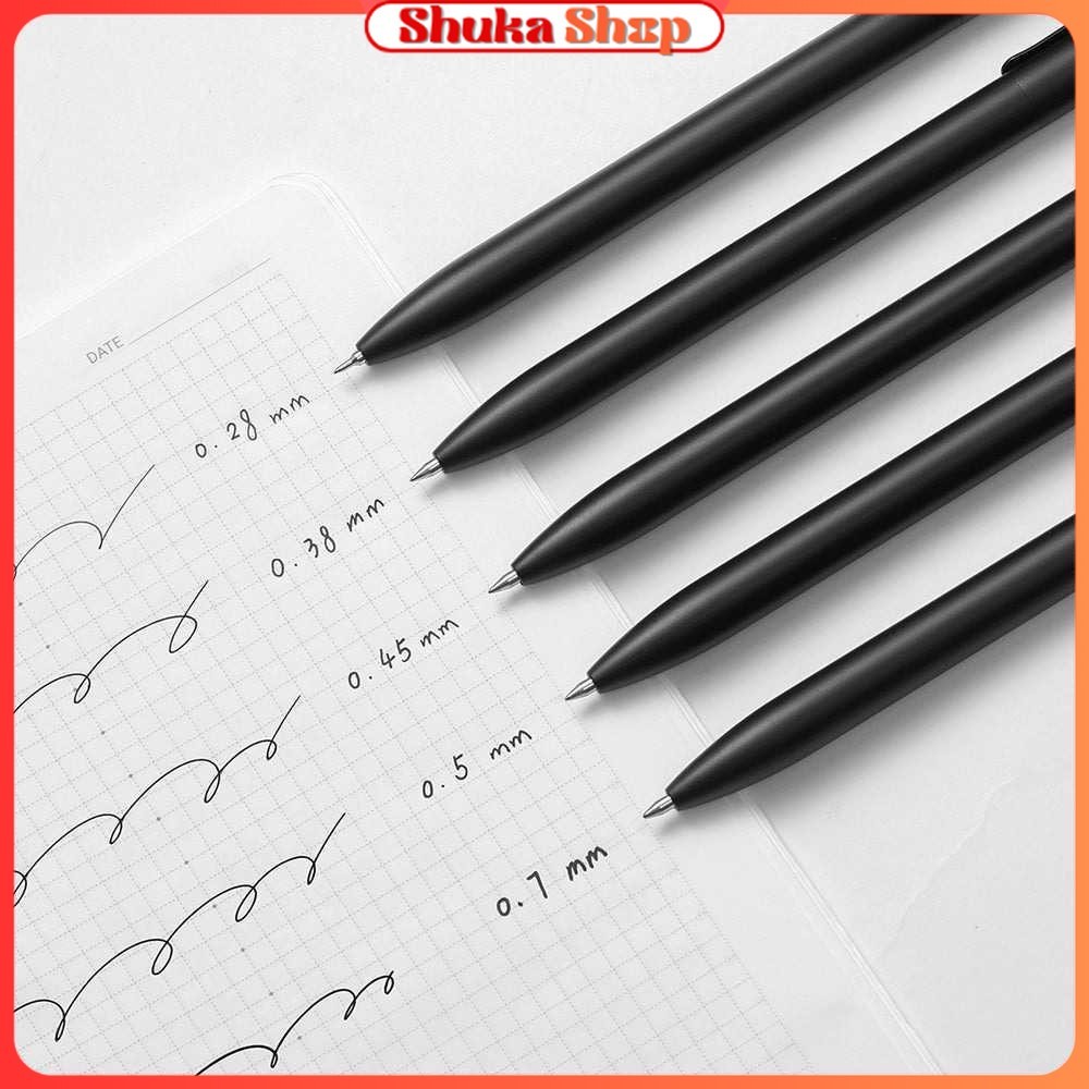 

Kaco Pulpen Gel Quick Dry Black Ink 0.28/0.38/0.45/0.5/0.7mm Nib 5 PCS - K1063