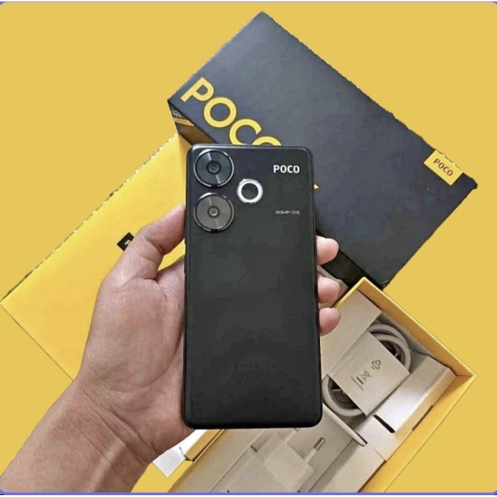 poco f6 versi ram 12 512gb dan ram8 256gb hp second lengkap siap pakai original