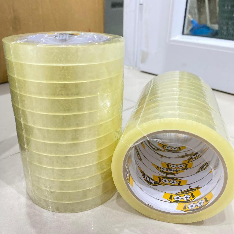 

Slasiban SPL Bening 1/2 Inch x 72 Yard – Lakban Bening Transparan Serbaguna Harga Grosir Bisa COD