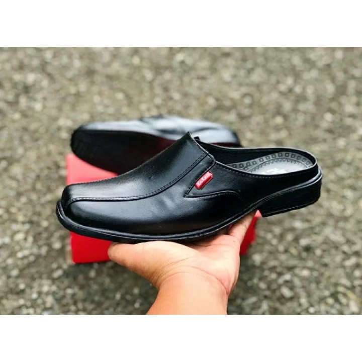SEPATU SLOP BUSTONG PRIA DEWASA  KEKINIAN/SEPATU SLOP/SEPATU KANTOR PRIA/Sandal Sepatu Pria Bustong 