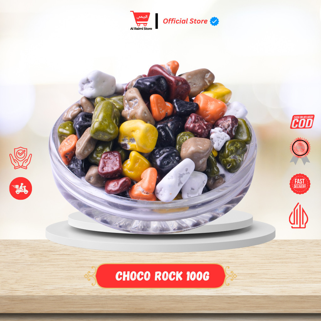 

COKELAT KERIKIL PREMIUM CHOCO ROCK 100GR | OLEH-OLEH HAJI DAN UMROH | COKELAT STONE