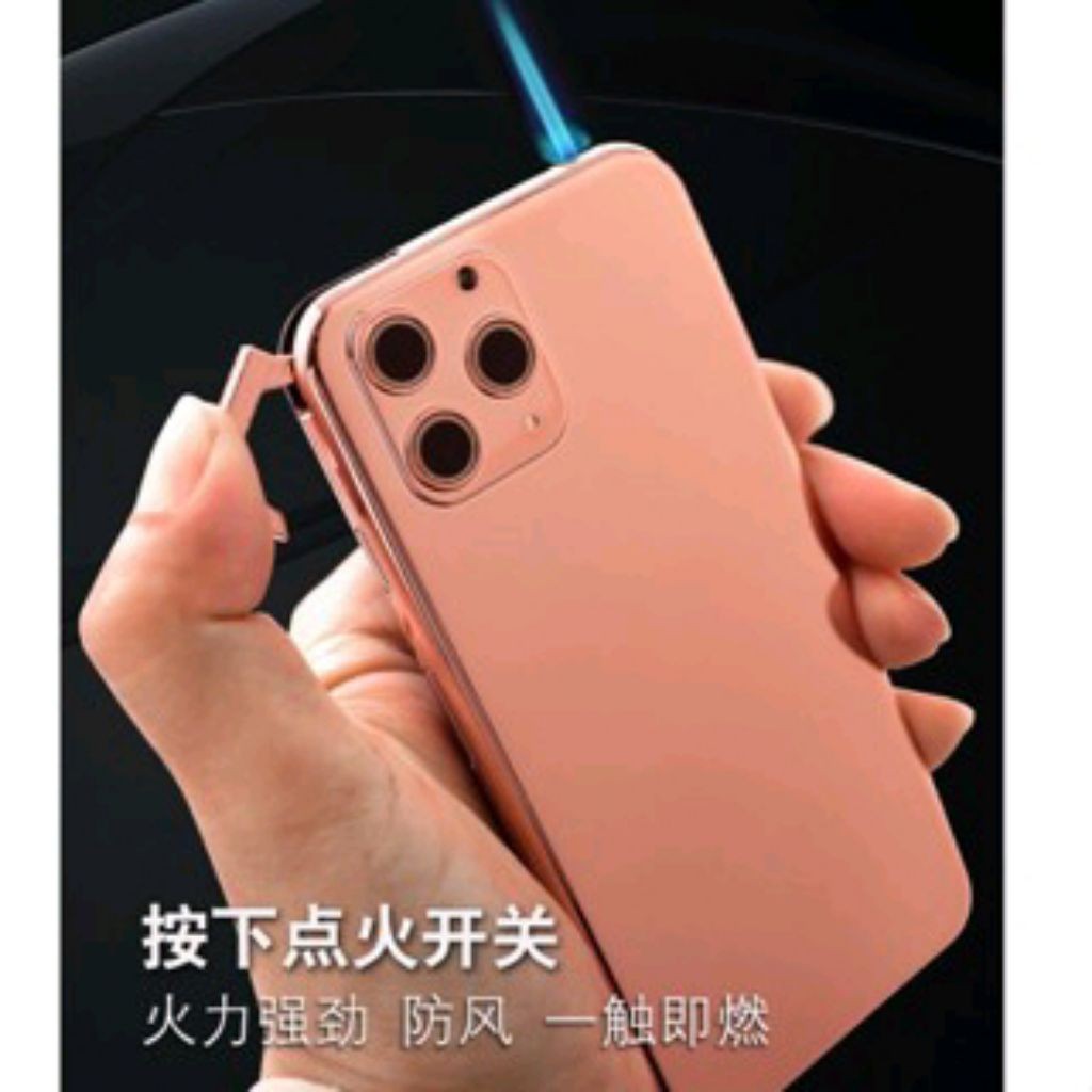 [Bisa Cod]korek Api Bara plus senter Model iPhone 11/Korek Api Unik dan BERKUALITAS korek api unik b