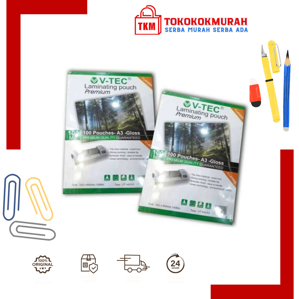 

V-TEC PLASTIK LAMINATING A3 VT 442 - A3