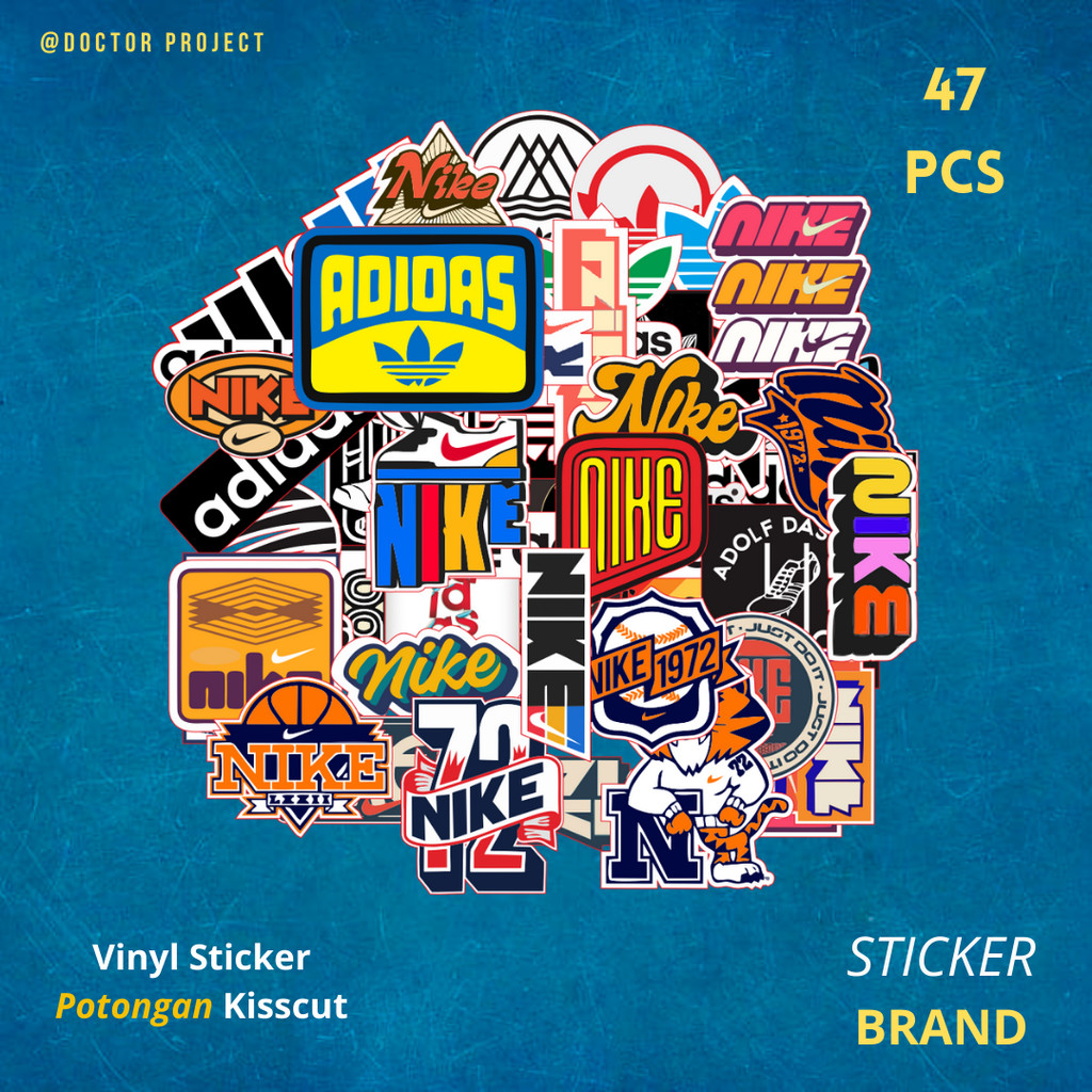 

Stiker Pack Hypebeast Aesthethic Vinyl Waterproof Dekorasi Koper Laptop Casing Handphone