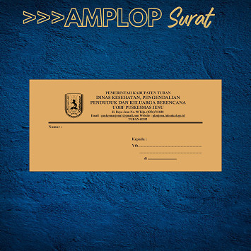 

Cetak Kop Amplop Surat Resmi Coklat / Amplop Dinas