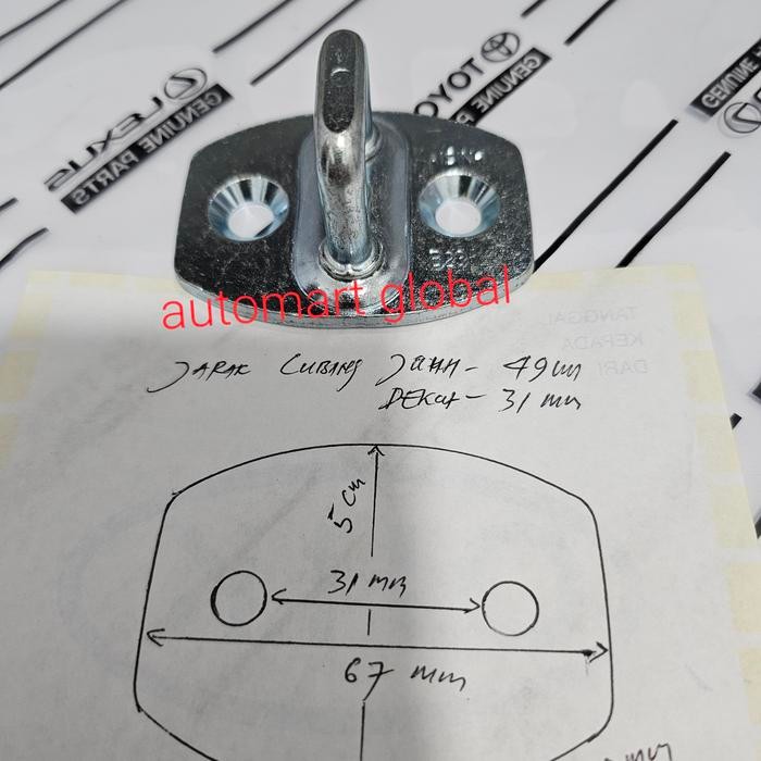 striker door lock carry extra Futura t120ss aisin original top