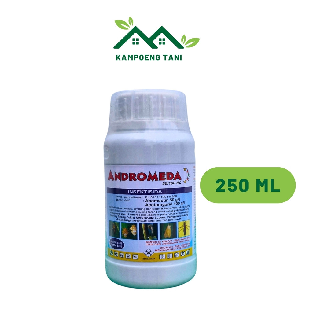 insektisida andromeda 250 ml abamectin Tanaman Kuning