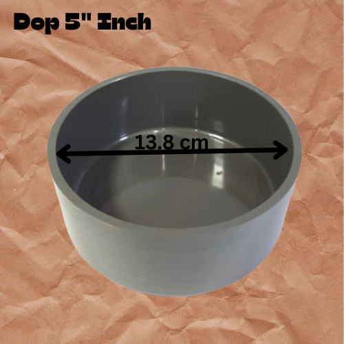 Dop Pvc 5" Inch - Tutup Pipa Pvc 5 Inch Winlon