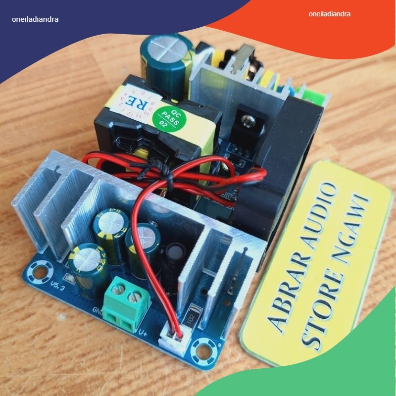 Acmatic Module 24V 8A 200W With FAN Power Supply Modul Board Switching AC 110V 220V to DC24V 8A