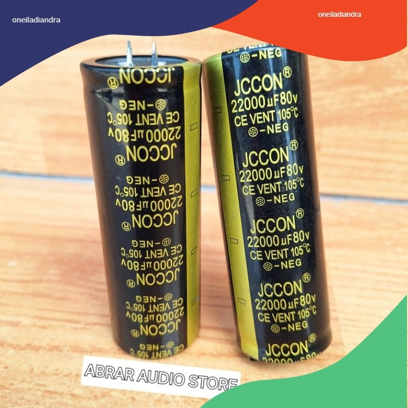 ELKO 22000/80V ELCO JCCON 22.000UF/80 VOLT