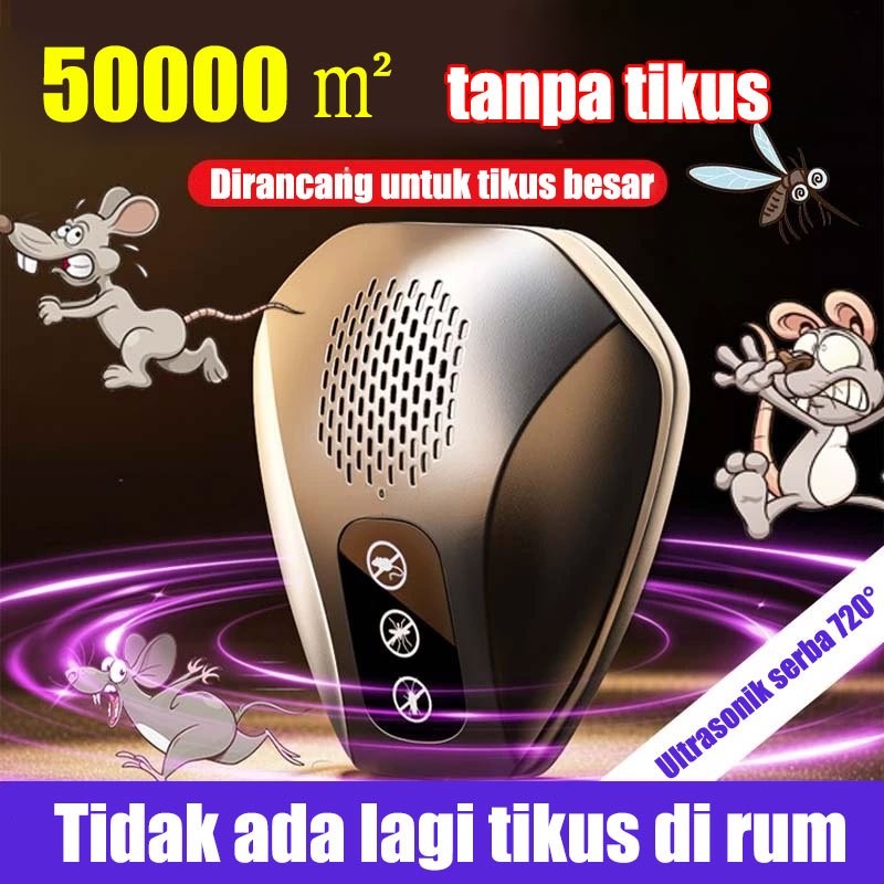 [20000 meter tanpa tikus] Pengusir Tikus Ultrasonik Anti Tikus Pengusir Tikus Ultrasonik Pengusir 4D