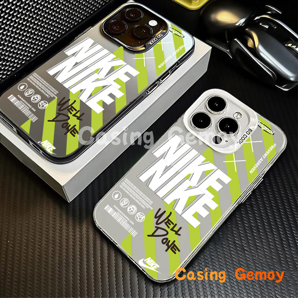 Nike Garis Compatible For VIVO Casing Ponsel, V29 V27 V25E V21E V25 Y11 Y20i Y16 Y15S Y02s Y27 Y91 Y