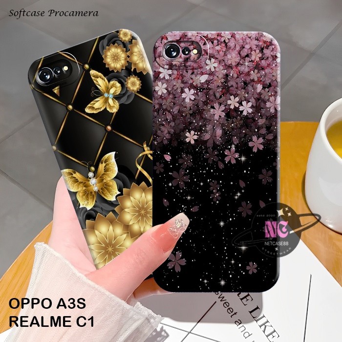 Cassing Hp Oppo A3S / Realme C1 - Oppo A3S A1K A5S A12 A12K A11K Realme C2 Oppo F9 F9 Pro - Softcase