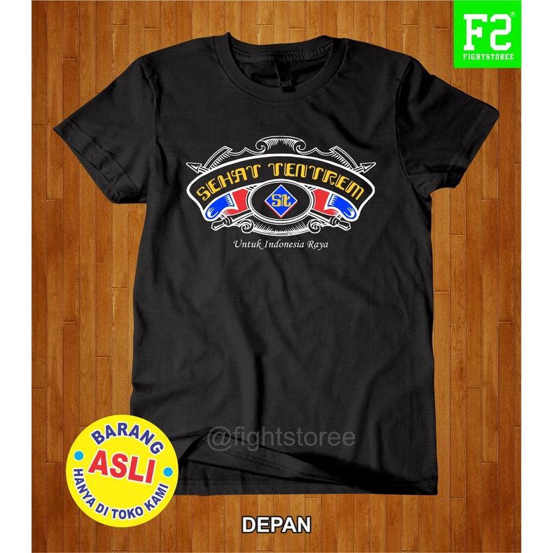 (COD) KAOS SEHAT TENTREM UNTUK INDONESIA RAYA - M