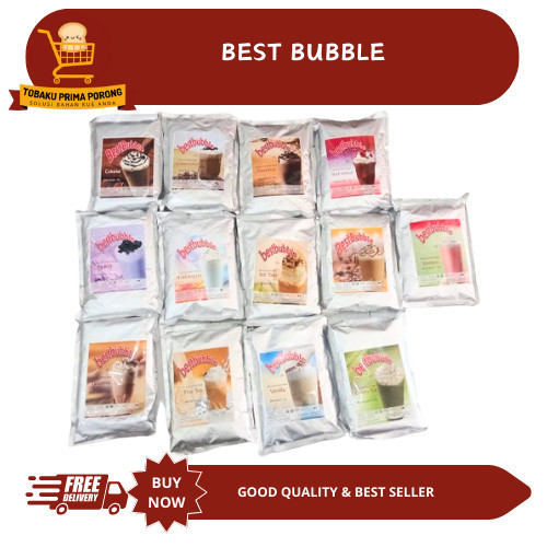 

Serbuk Minuman merk Best Bubble kemasan 1Kg