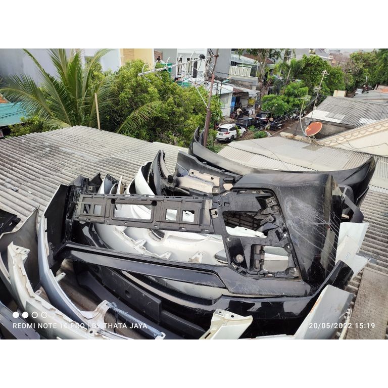 Bumper vellfire modelista 2015 2016 2017