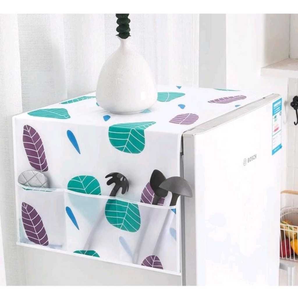 Alas Kulkas Cover Kulkas Taplak Kulkas Penutup Cover Kulkas