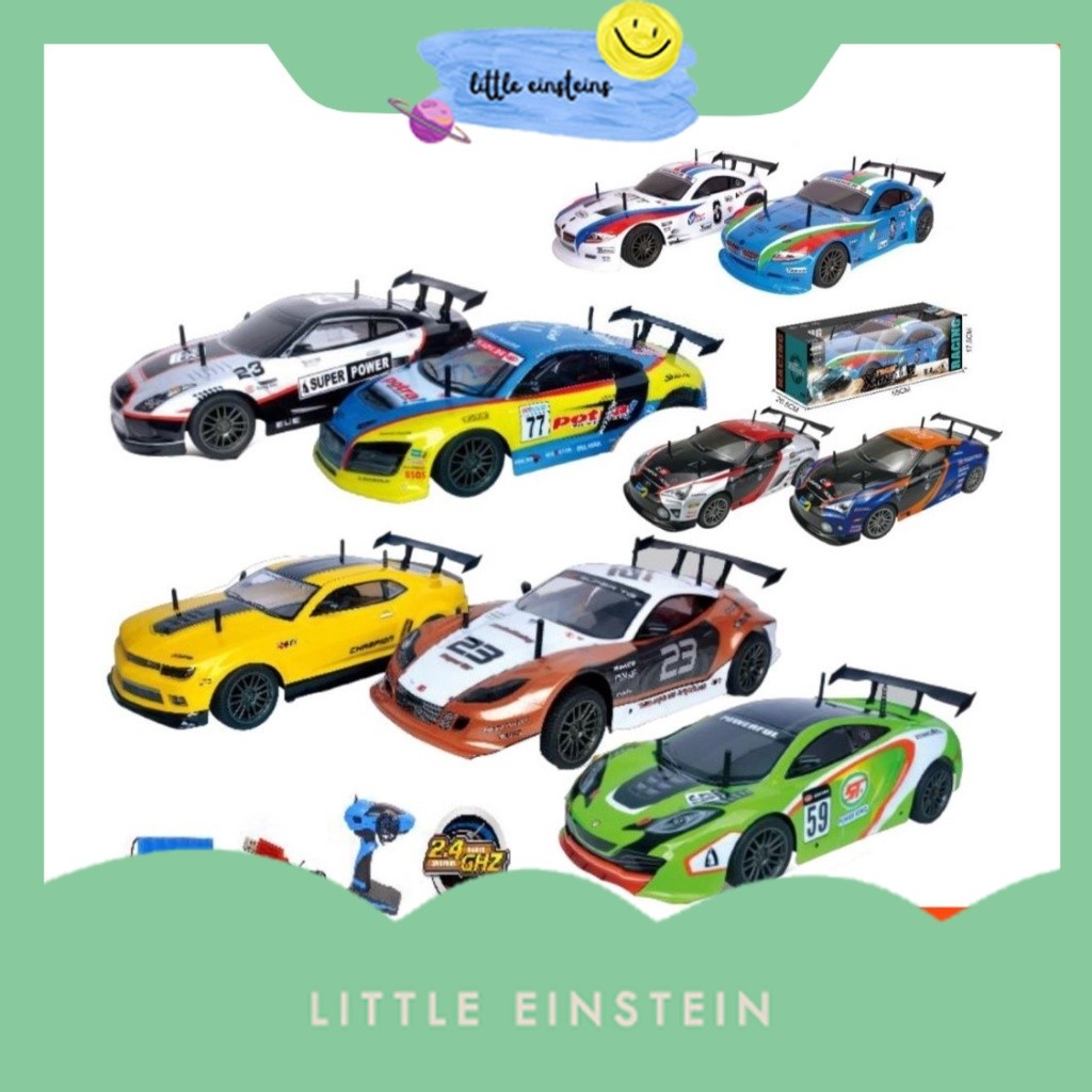 Little Einstein Mainan Anak RC RACER XTREME 1:10 RC Super Drift Elektrik RC Sedan Besar Mobil Sedan 