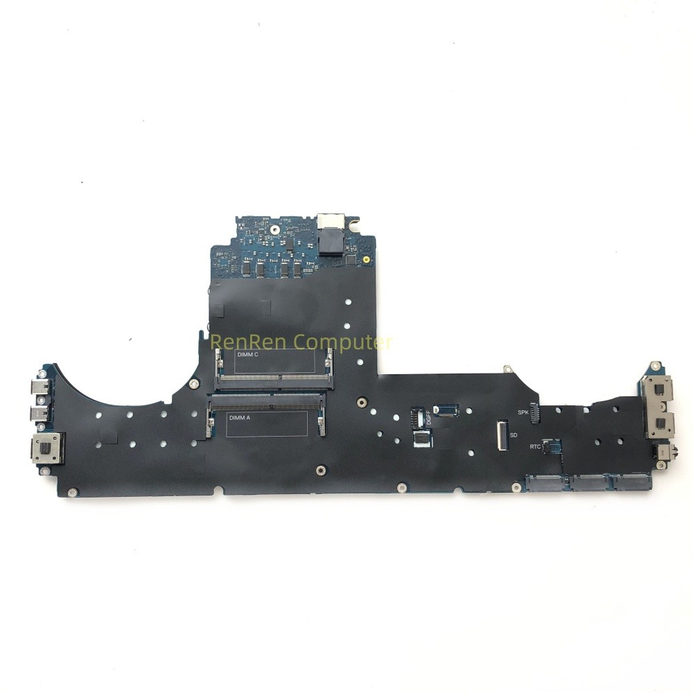 For Dell Precision 7750 Laptop motherboard FDX70 LA-J181P with CPU I7-10850H Mainboard Testing work