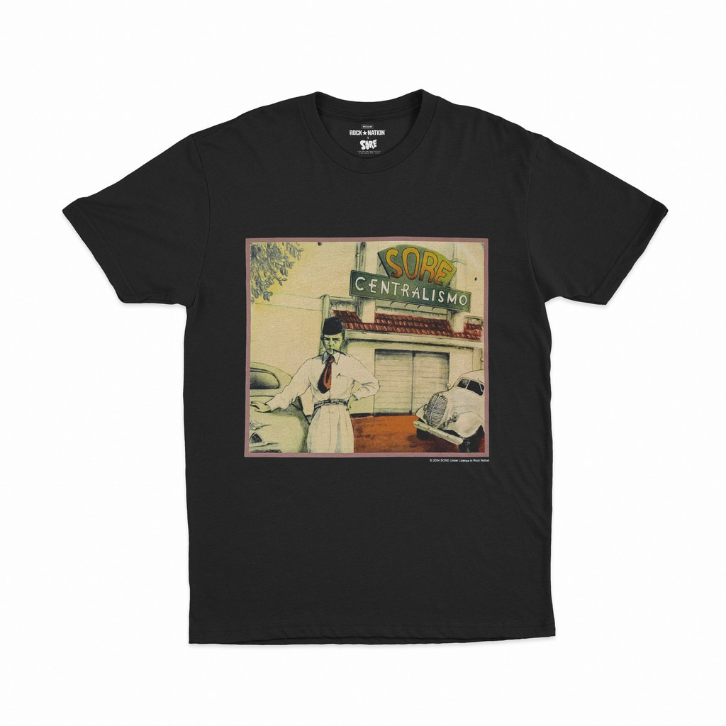 Tshirt Sore - Centralismo Black