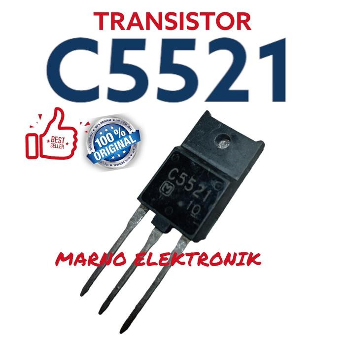 TRANSISTOR C 5521 C5521 C-5521 ASLI ORI ORIGINAL Mamu