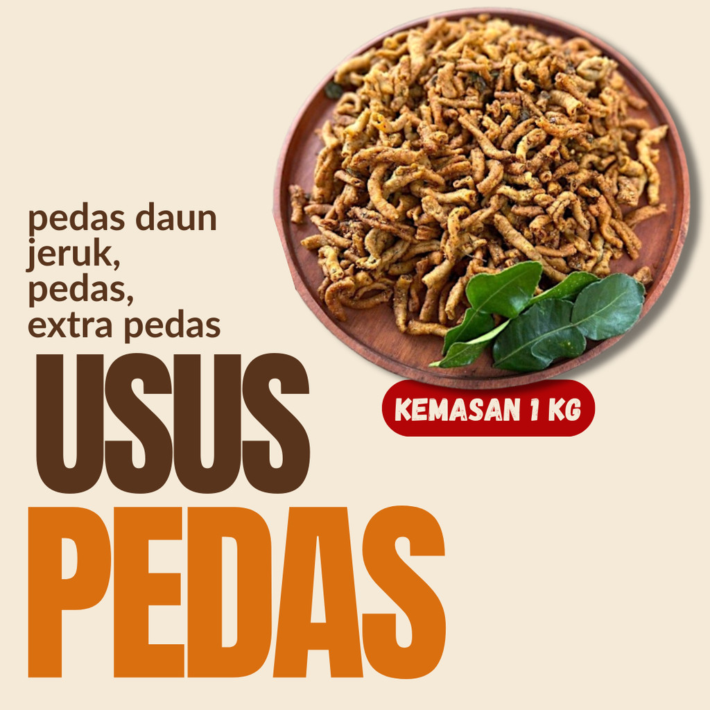 

Keripik Usus Ayam Pedas Mantap 1 Kg