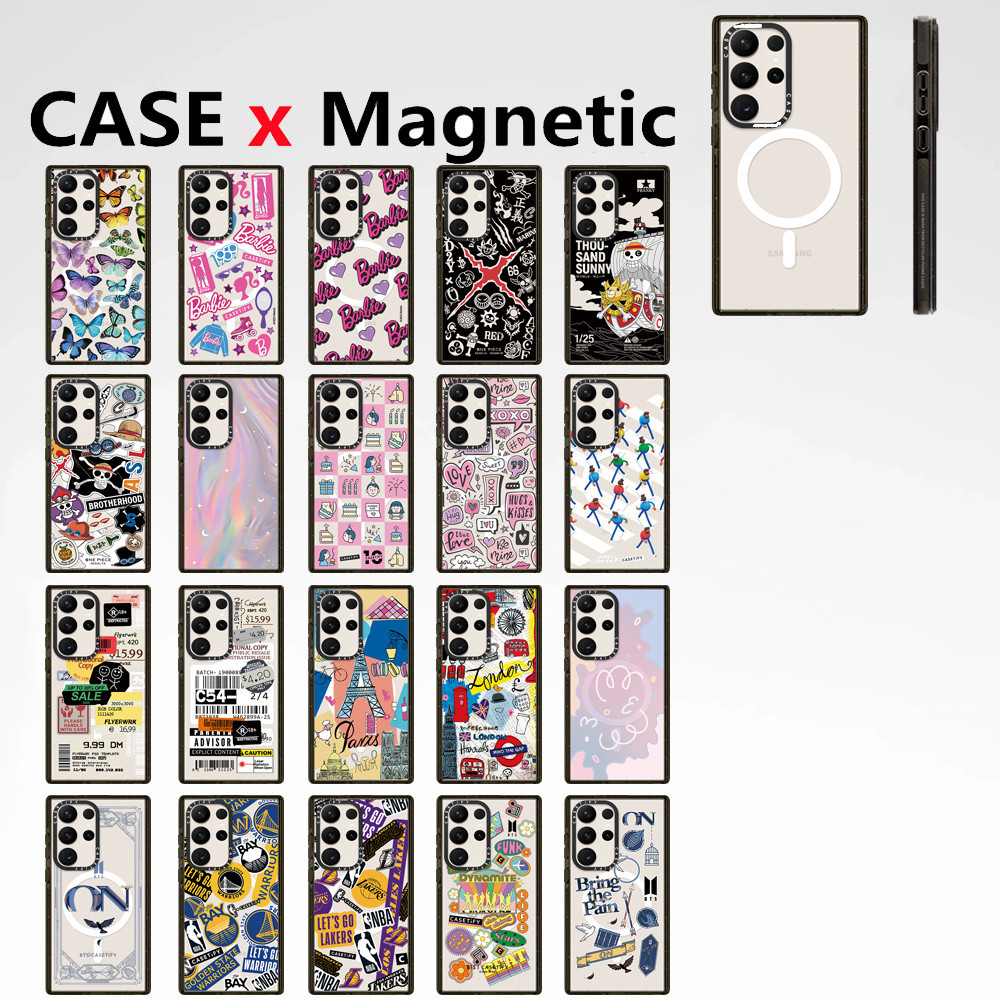 High quality MagSafe phone case CASETiFY Case Barbie ONE PIECE James Curran BTS NBA For Samsung Gala