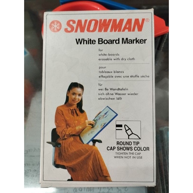 

SPIDOL SNOWMAN WHITEBOARD DAN PERMANENT