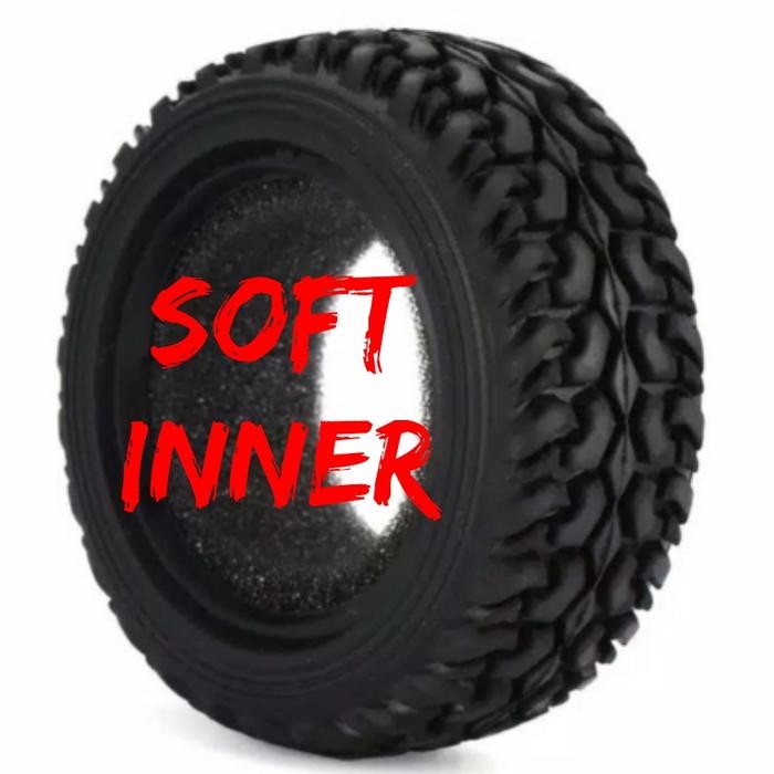 1pcs Ban OnRoad soft RC 1/12 1/10 hex 12 wltoys HSP tamiya crawler R3 - Soft Inner by Urbanite store