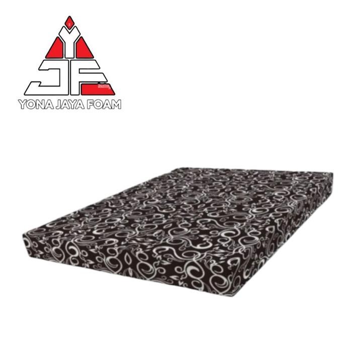 Promo Kasur busa tebal 10 cm muat untuk 4 orang Furniture - batik coklat, 180x80x10 (1 orang)