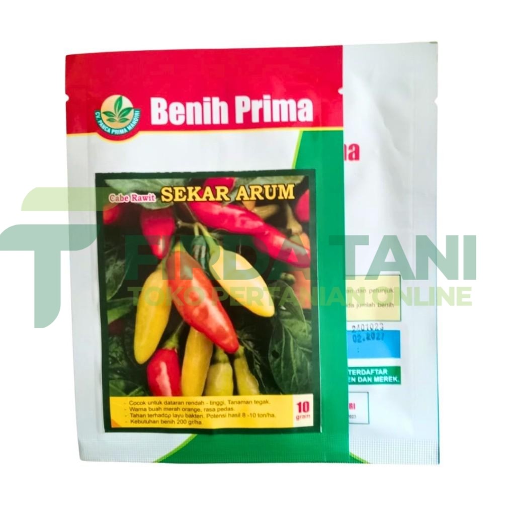 Benih Cabe Rawit Sekar Arum 10gr Cocok Dataran Rendah Tinggi