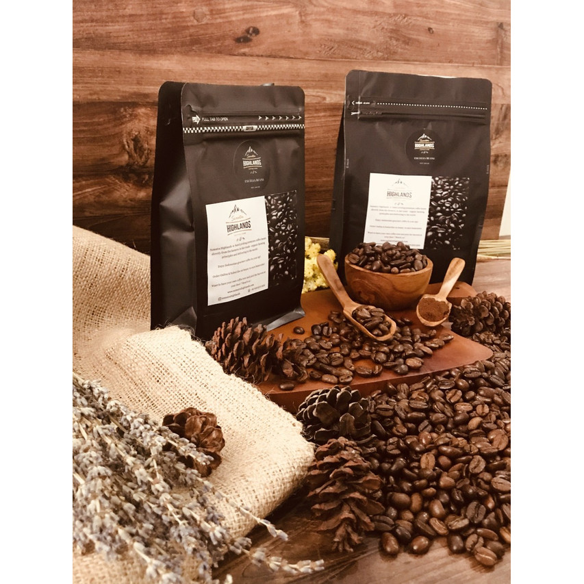 

Sumatra Highlands - KOPI BUBUK EXCELSA PREMIUM COFFEE BUBUK/BIJI 500 GR