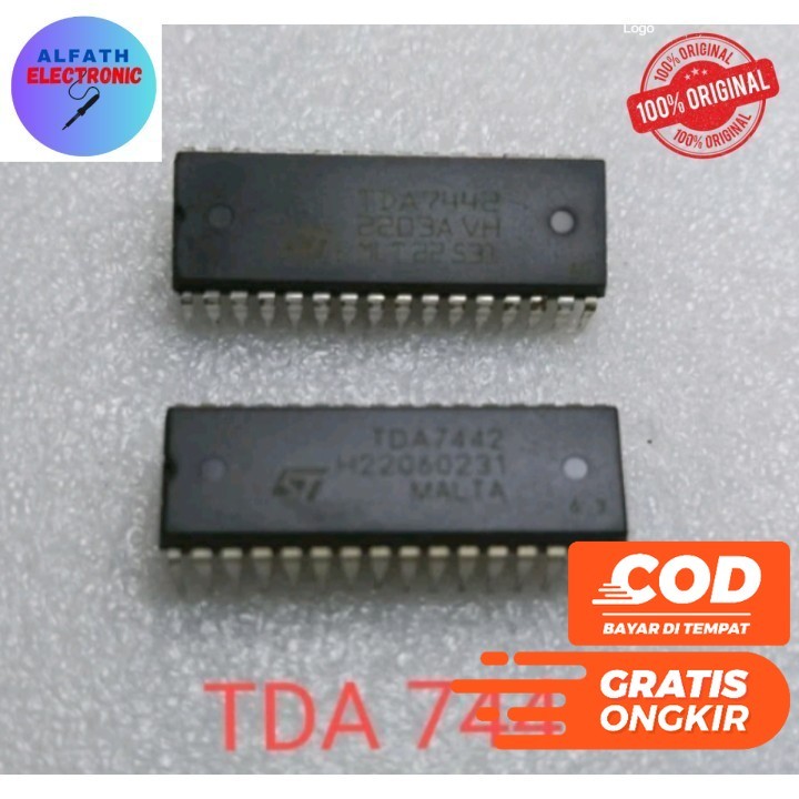 IC TDA7442  TDA 7442 TDA7442 ORIGINAL KUALITAS BAGUS