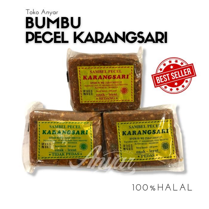 

Sambel Pecel Khas Blitar Cap Karang Sari / Sambel Kacang Siap Saji