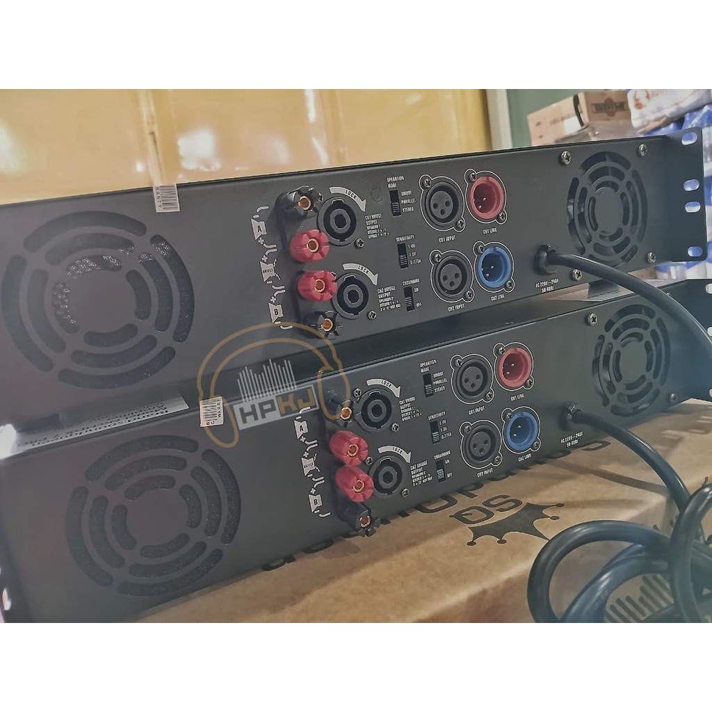 PREMIUM Power Soundqueen HDX 5 PRO Power Amplifier HDX-5 SQ Sound Queen 2 channel **