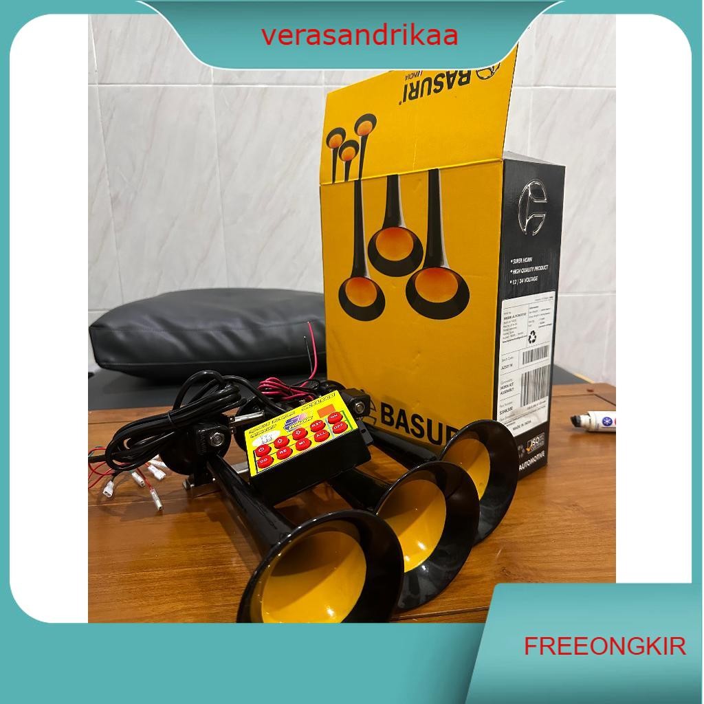 Klakson Basuri 3 corong 56 nada