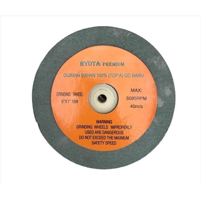 CUCI GUDANG PROMO Batu Gerinda Duduk 8 Inch RYOTA Hijau