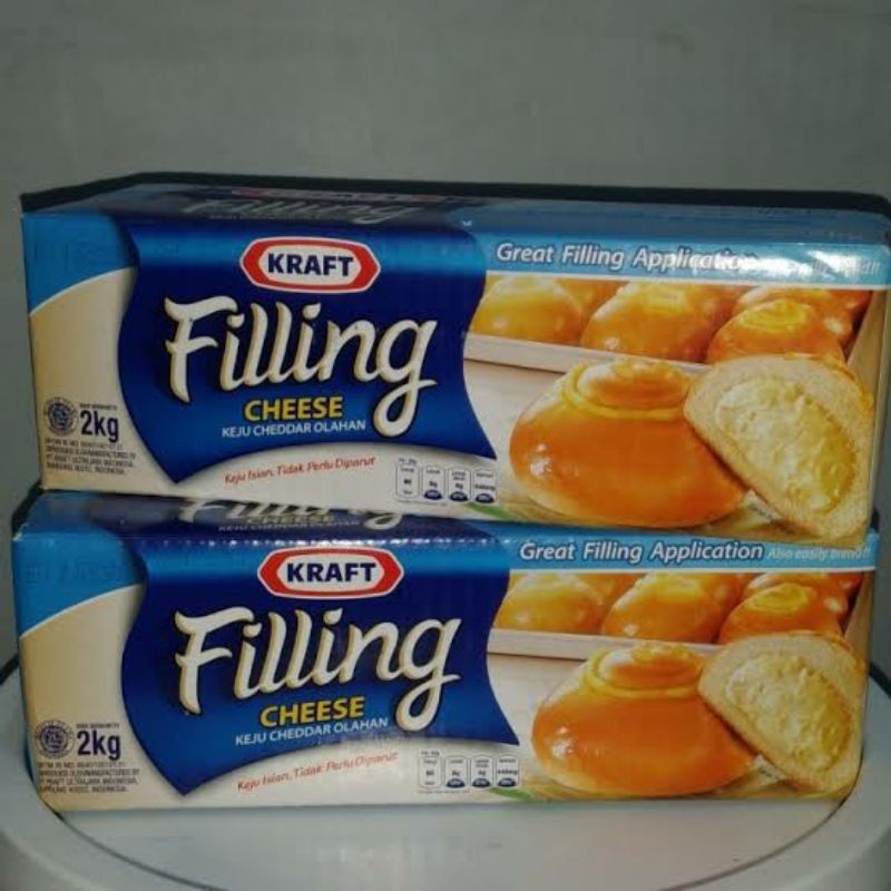 Keju Kraft Filing 500gr (Potongan)