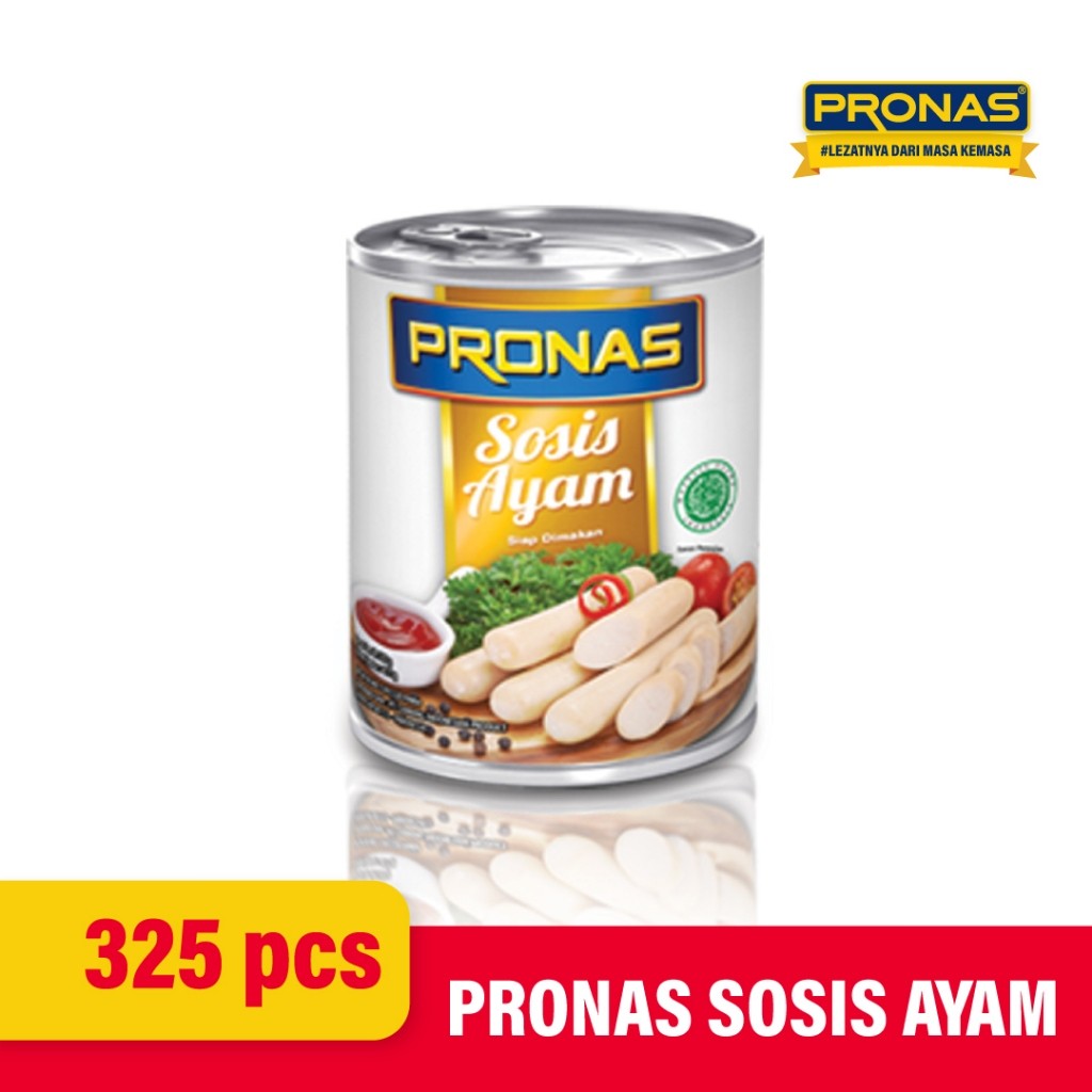 

Pronas Sosis Ayam 325 g dalam kemasan kaleng EOE