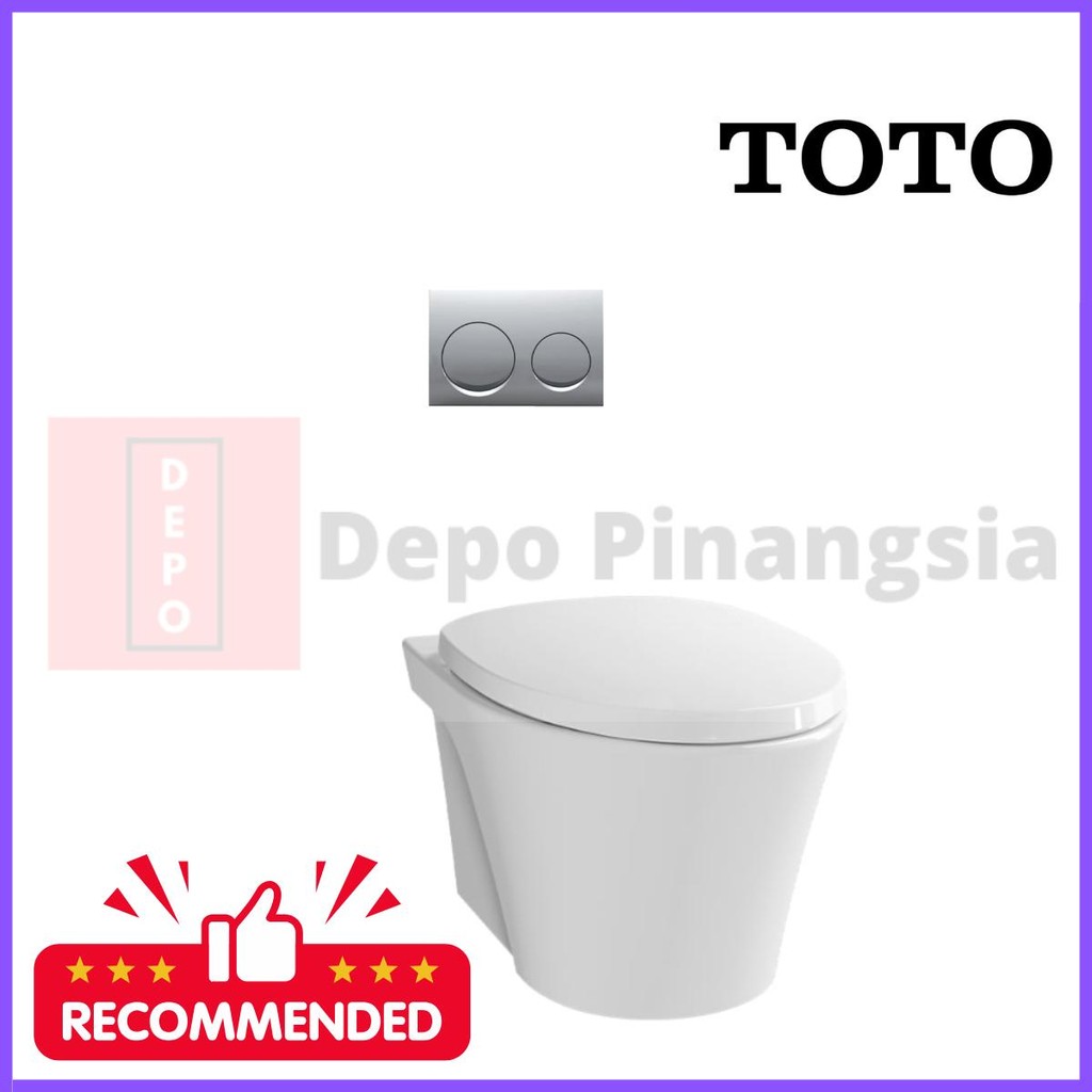 TOTO CW822NJ wall hung toilet Alpha geberit